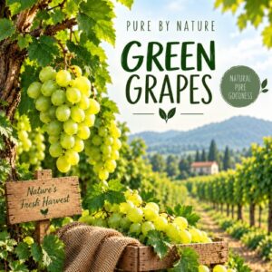 Fresh Green Grapes